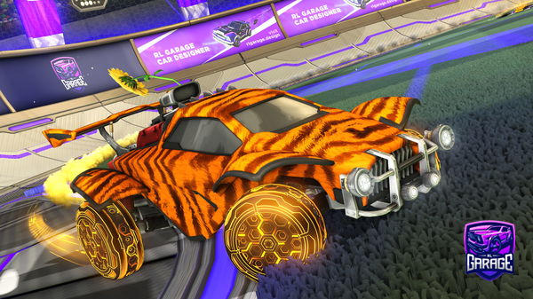 A Rocket League car design from AbdulrhmanXD