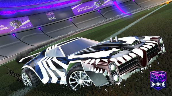 A Rocket League car design from Jam_ware