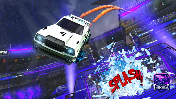 A Rocket League car design from GhostVT