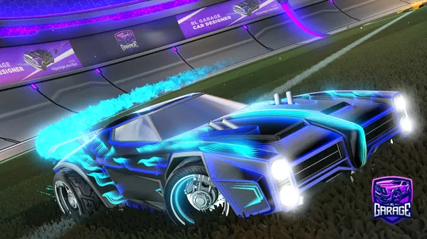 A Rocket League car design from leonprimer