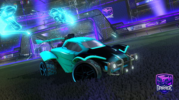 A Rocket League car design from ExoT_