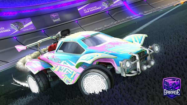 A Rocket League car design from Blackpanda7795