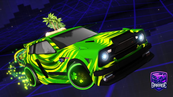 A Rocket League car design from BioHazard-VI