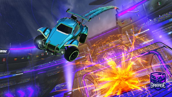 A Rocket League car design from llCargoll