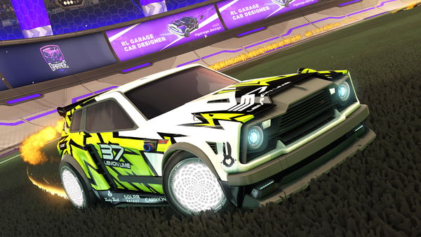 A Rocket League car design from Falcon1910