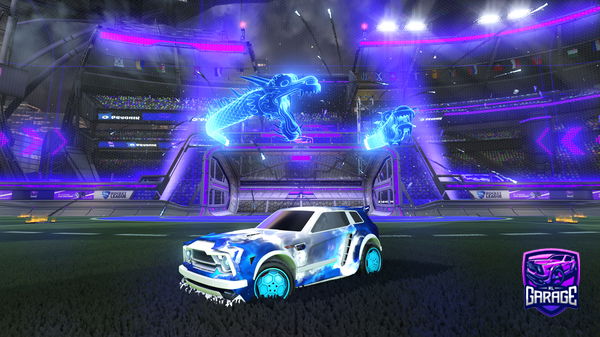 A Rocket League car design from EPFJumping_White