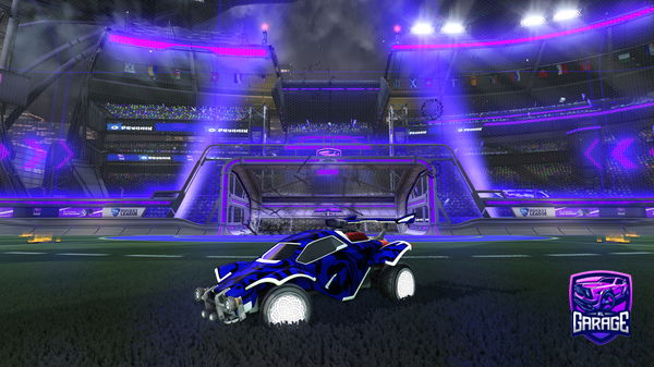 A Rocket League car design from Cyberspacerl