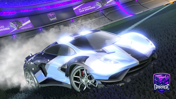 A Rocket League car design from TheSmilingOne