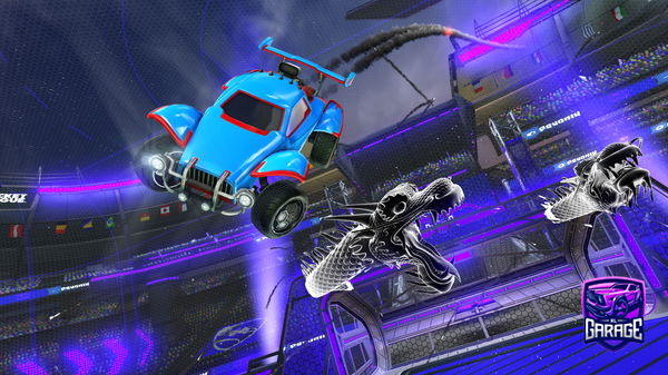 A Rocket League car design from tepih