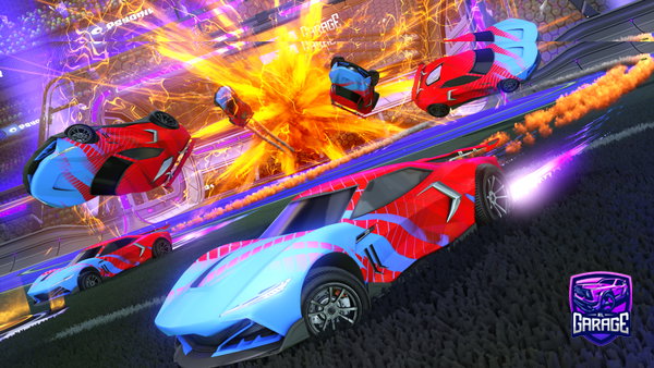 A Rocket League car design from luke-duke7