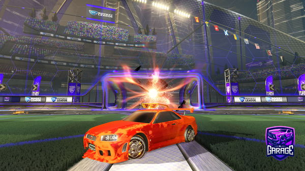 A Rocket League car design from dylpickes