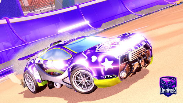 A Rocket League car design from letueur4310
