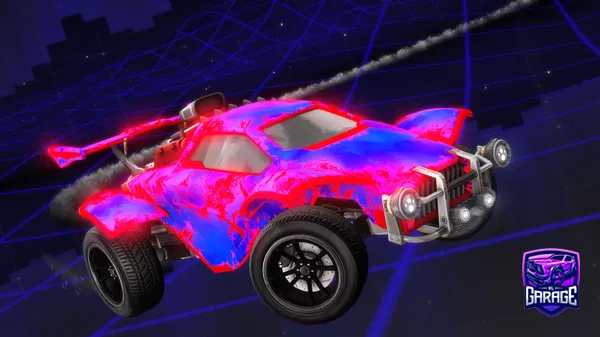 A Rocket League car design from Canosity