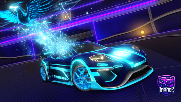 A Rocket League car design from Dasfdasanfoyi
