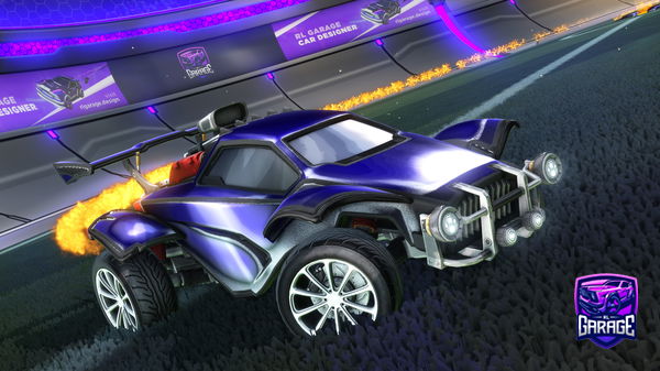 A Rocket League car design from Madsten