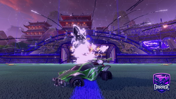 A Rocket League car design from mootjuuuhhh