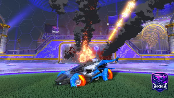 A Rocket League car design from TavidogmanandLogic