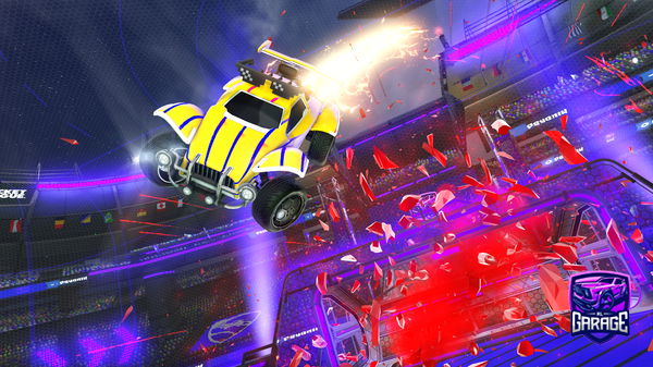 A Rocket League car design from YOUmurfagjdhdhdi