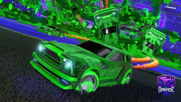 A Rocket League car design from Piersonas