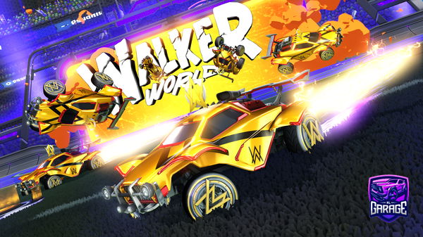 A Rocket League car design from GboyRL_YT