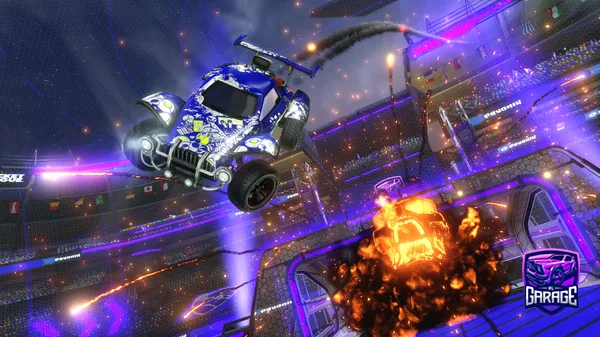 A Rocket League car design from Ricky21