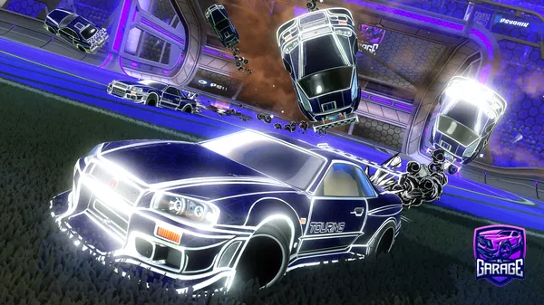 A Rocket League car design from TL3EDU