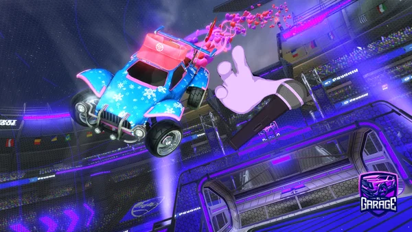 A Rocket League car design from Ismailo69420