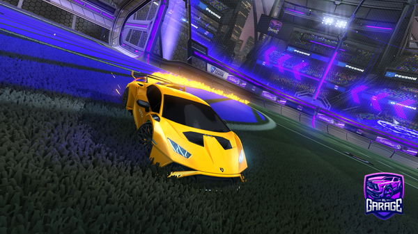 A Rocket League car design from Notrixsit