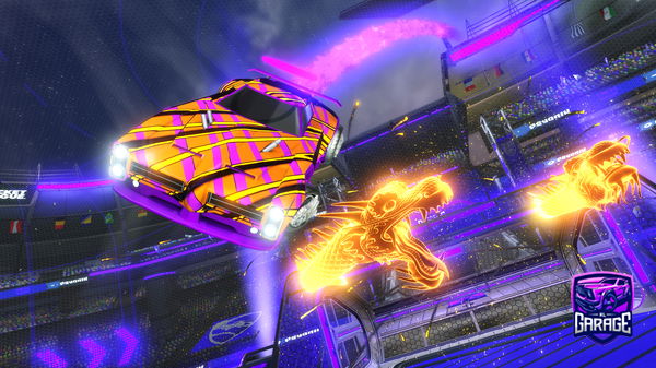 A Rocket League car design from Wresets12