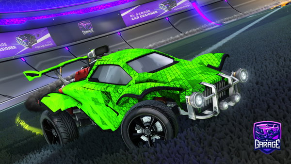 A Rocket League car design from Dexinot