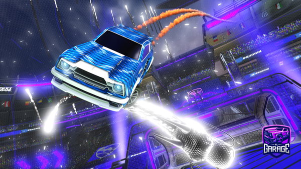 A Rocket League car design from mboyrl1