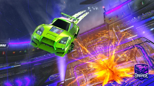 A Rocket League car design from bangertCLEAVENGER