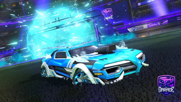 A Rocket League car design from findus_on_youtube