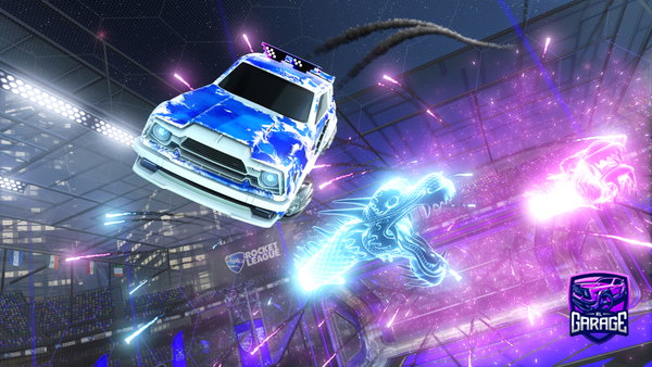 A Rocket League car design from MZR_11