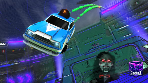 A Rocket League car design from damo191619