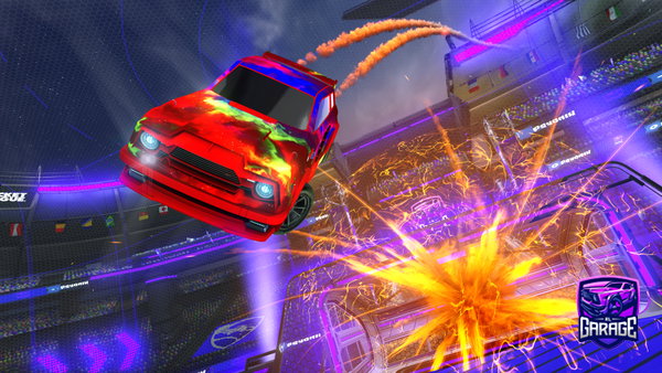 A Rocket League car design from LordLucidius