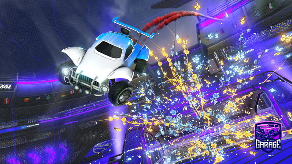 A Rocket League car design from Freezer5216
