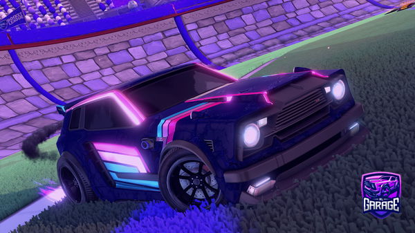 A Rocket League car design from CapyYt