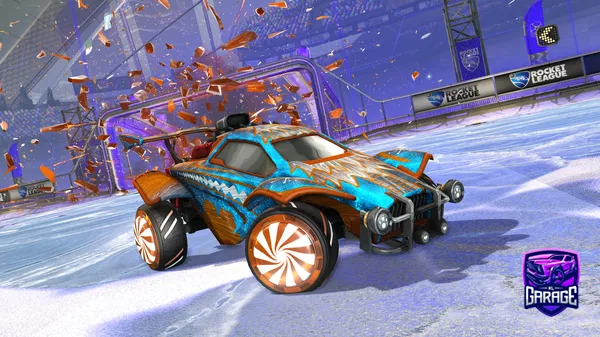 A Rocket League car design from thegatherer