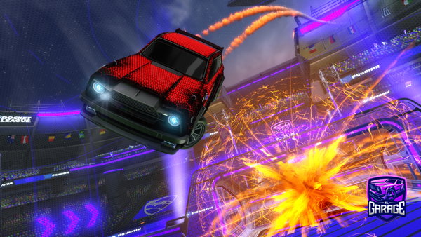 A Rocket League car design from tasyuo