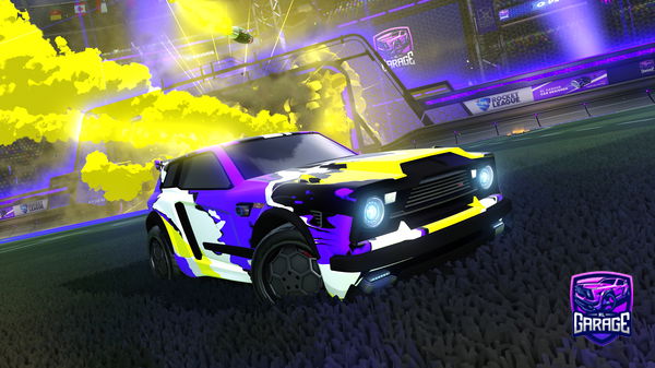 A Rocket League car design from LittenCandle