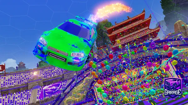 A Rocket League car design from Fantaman