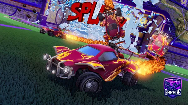 A Rocket League car design from Crvzz
