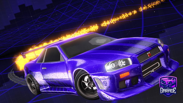 A Rocket League car design from Agentransu
