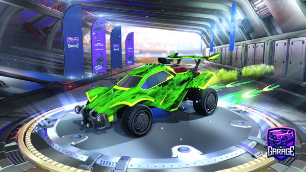 A Rocket League car design from flixcs_YT