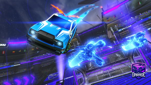 A Rocket League car design from My_heart