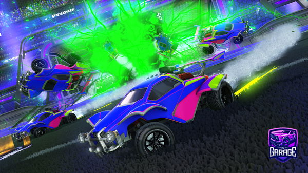 A Rocket League car design from cdelga