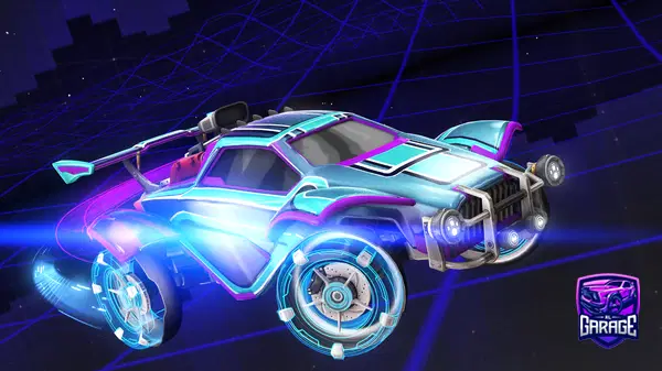 A Rocket League car design from irosario78