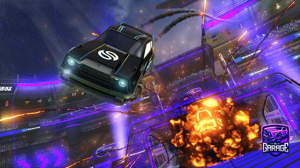 A Rocket League car design from ve1esmvp