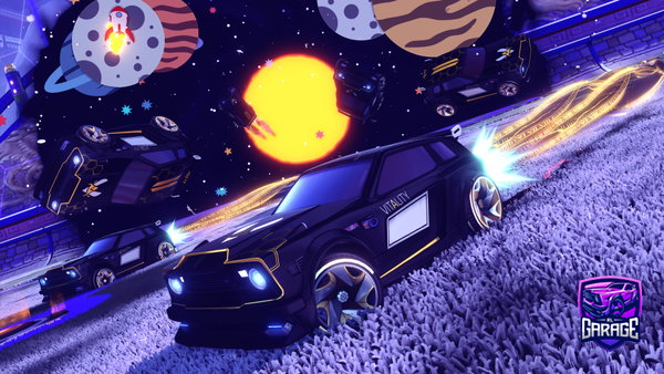 A Rocket League car design from ESKLCION